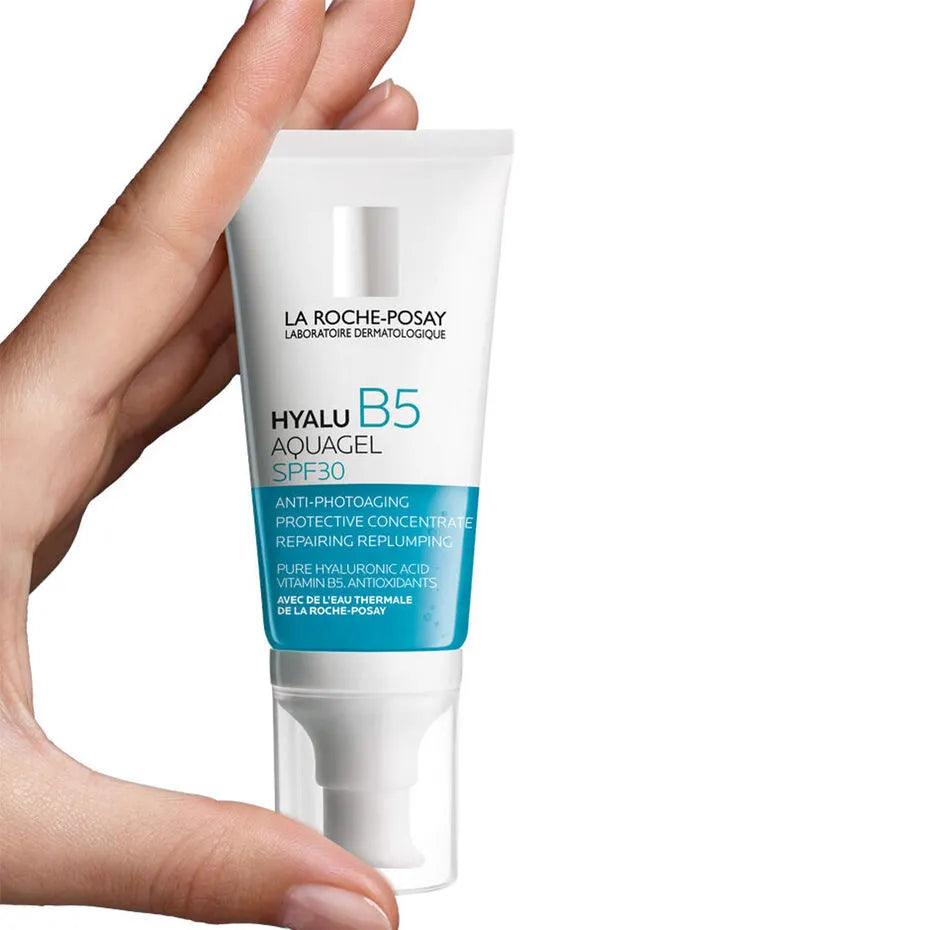 La Roche-Posay Hyalu B5 Aqua Gel SPF30: Lightweight Hydration &amp; Sun Protection ( Original Factory Leftover ) Glamour Glow 