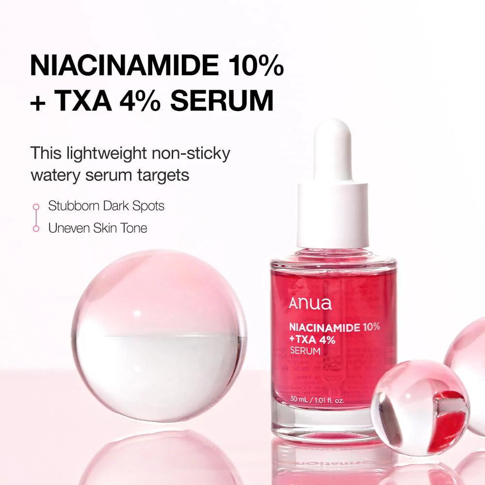 Anua Niacinamide 10% + TXA 4% Serum 30ml Glamour Glow