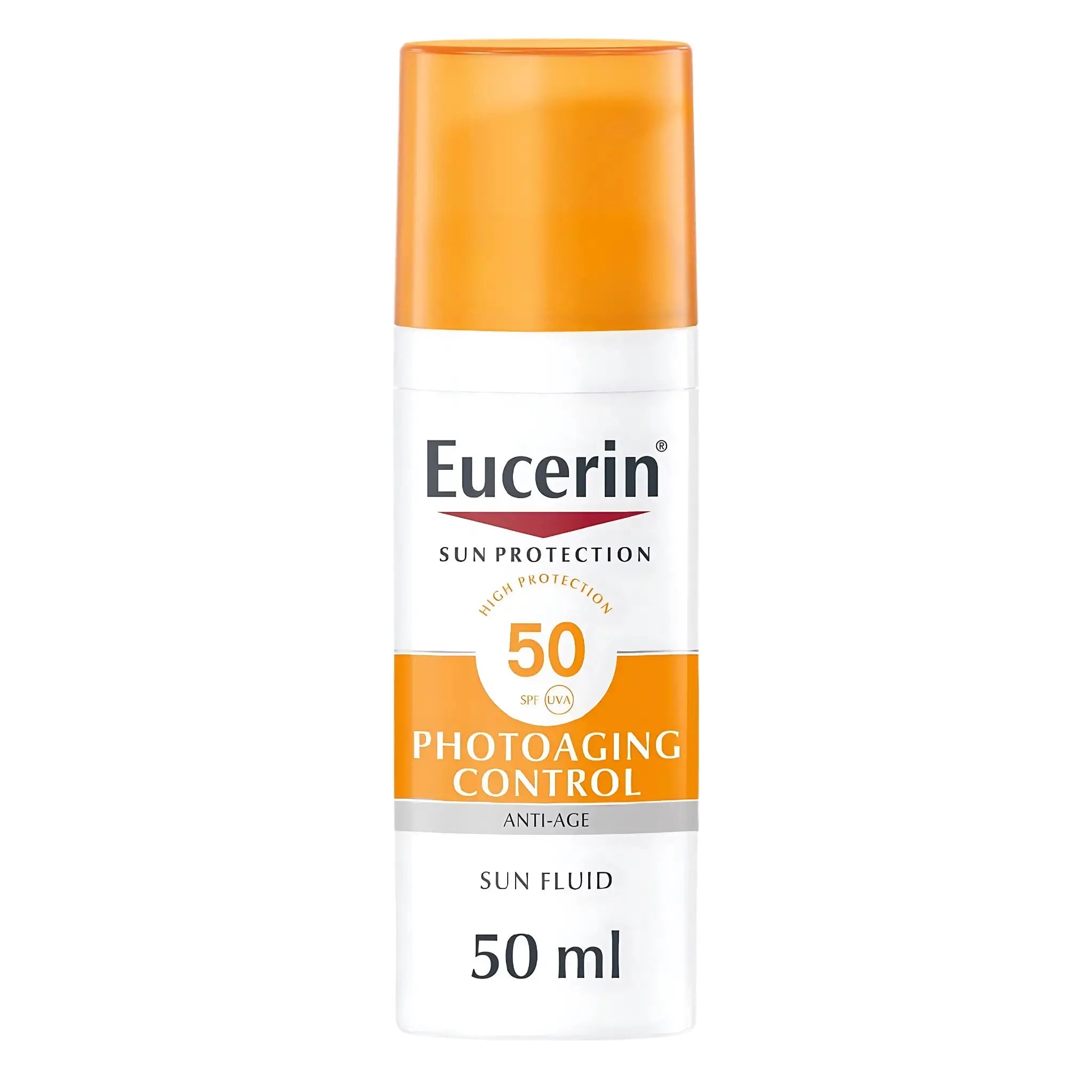 Eucerin Sun Fluid Photoaging Control SPF 50 ( Original Factory Leftover ) Glamour Glow 