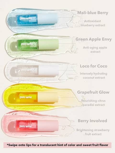 sheglam Jelly Wow Hydrating Lip Oil – Transparent Glossy