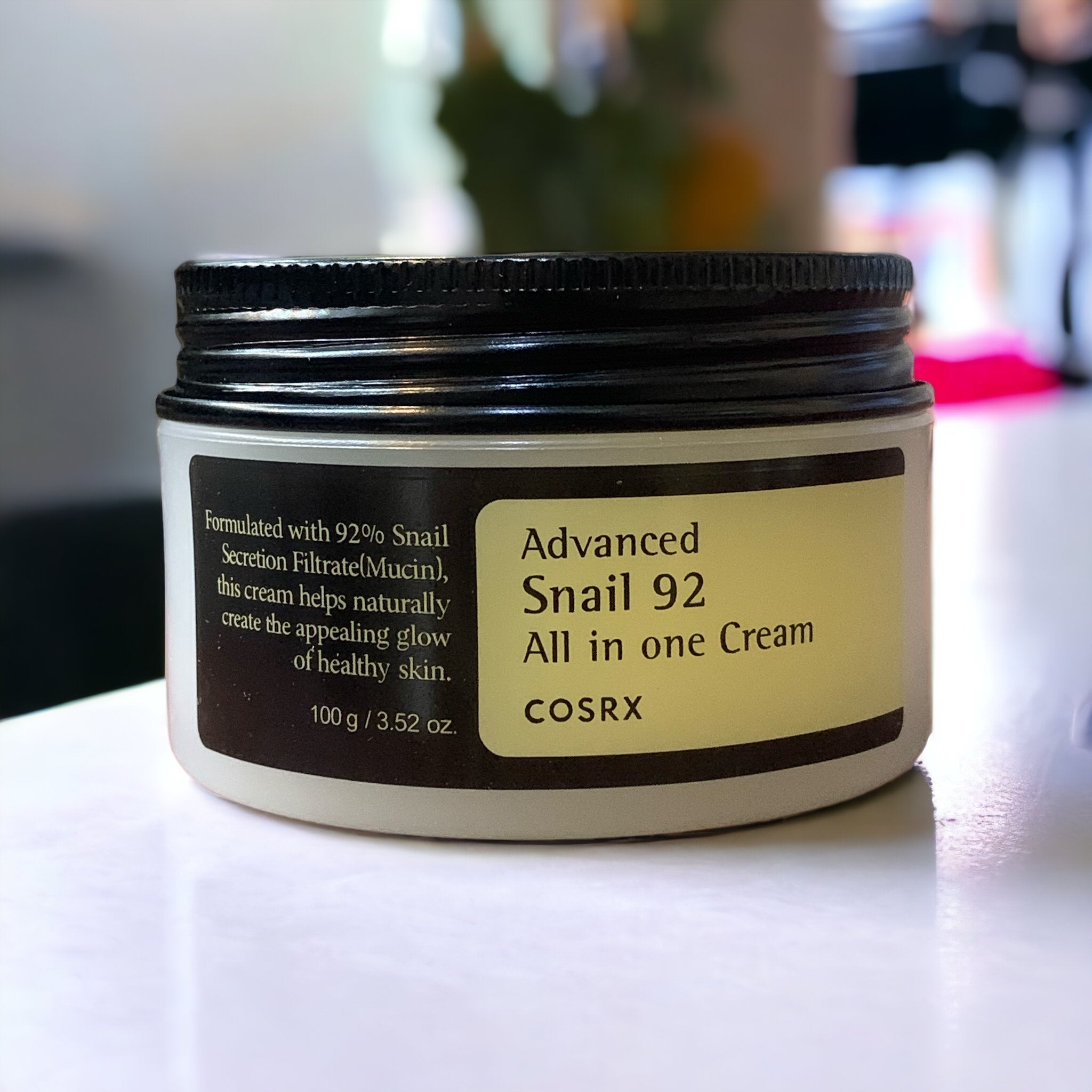 COSRX advanced snail 92 all in one cream 100g ( Original Factory Leftover ) Glamour Glow