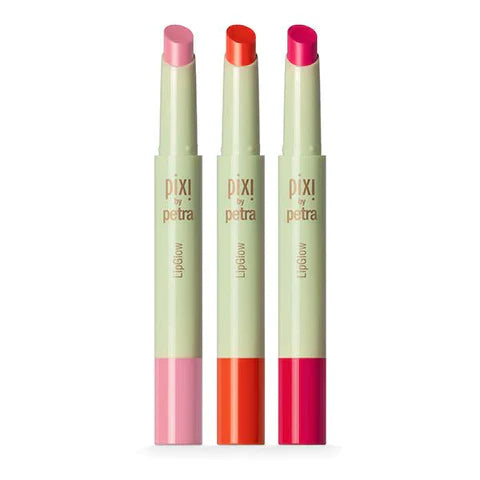 Pixi Lip Glow Tinted Lip Balm (Pacl of three) Glamour Glow