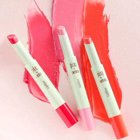 Pixi Lip Glow Tinted Lip Balm (Pacl of three) Glamour Glow