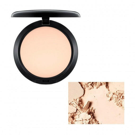 MAC STUDIO FIX POWDER PLUS FOUNDATION+lipstick gift ( Original Factory Leftover ) Glamour Glow