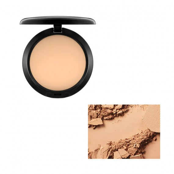 MAC STUDIO FIX POWDER PLUS FOUNDATION+lipstick gift ( Original Factory Leftover ) Glamour Glow