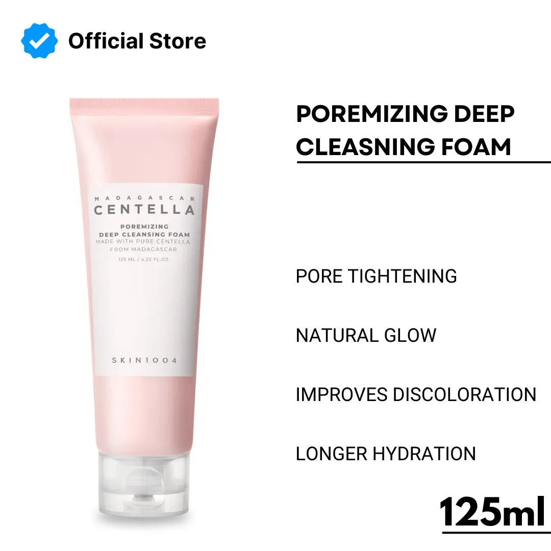 Centella Poremizing Deep Cleansing Foam Sebum-Removing Deep Cleanser 125ml