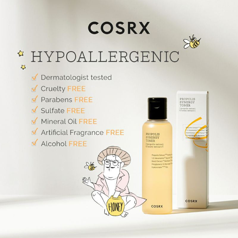 COSRX - Full Fit Propolis Synergy Toner 150ml    ( with honey and propolis extract)