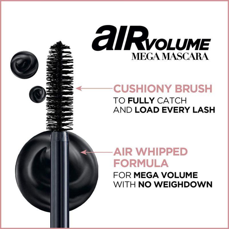 L'oreal Air Volume Mega Mascara Waterproof 8.5ml