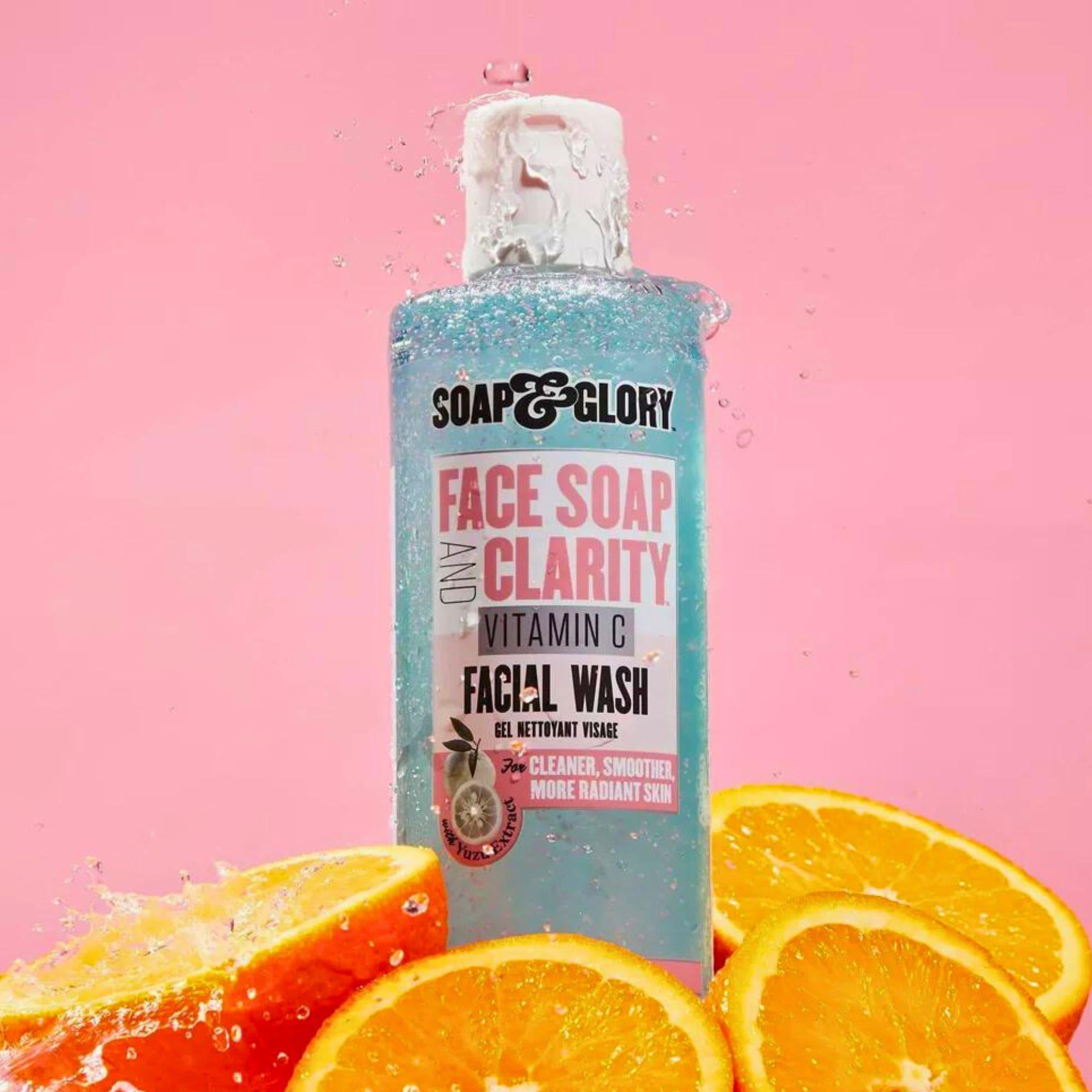 Soap and Glory Face Soap & Clarity Vitamin C Facial Wash 350ml Glamour Glow