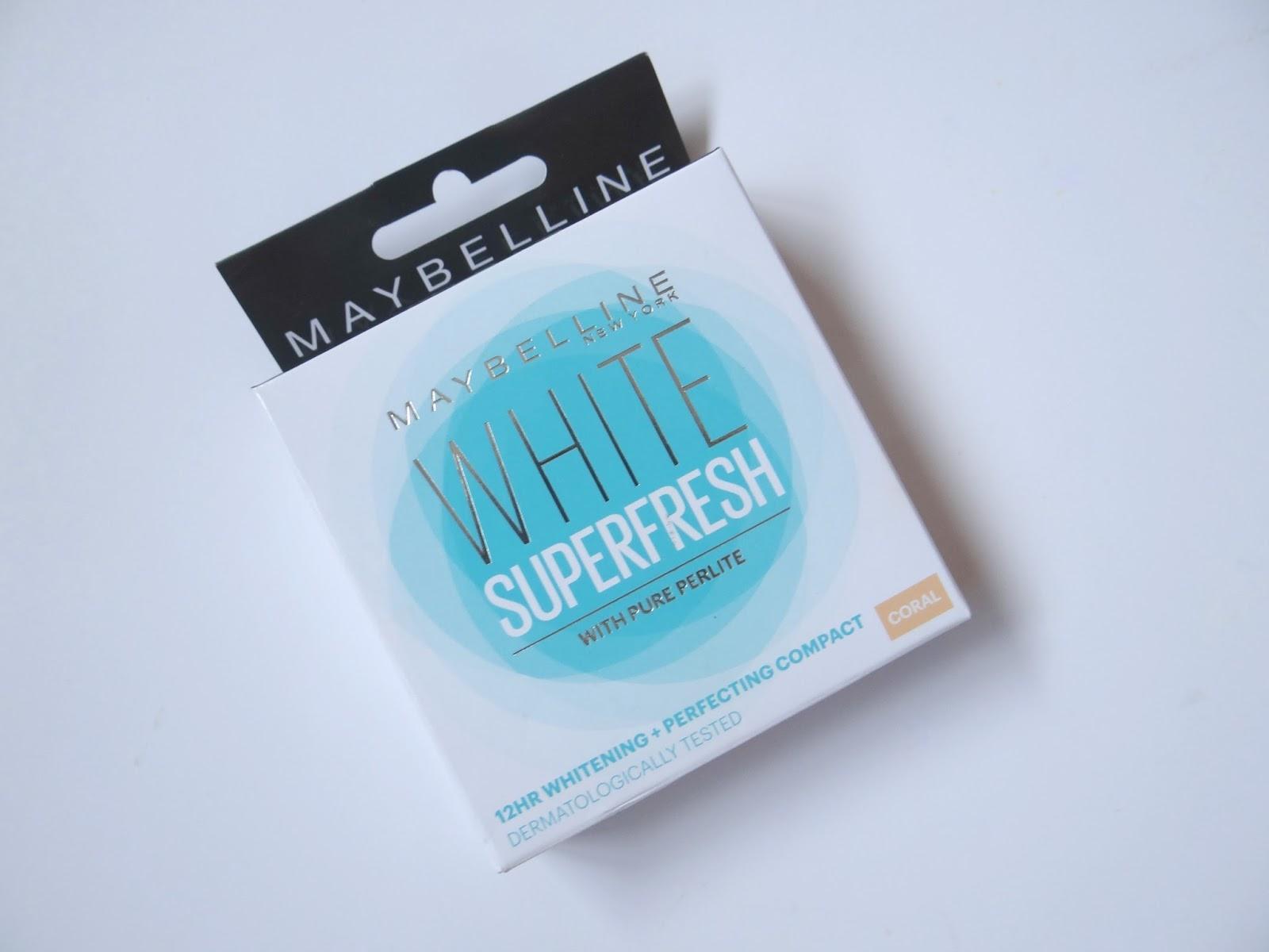 Maybelline White Superfresh UV Orignal Cake  Powder Glamour Glow