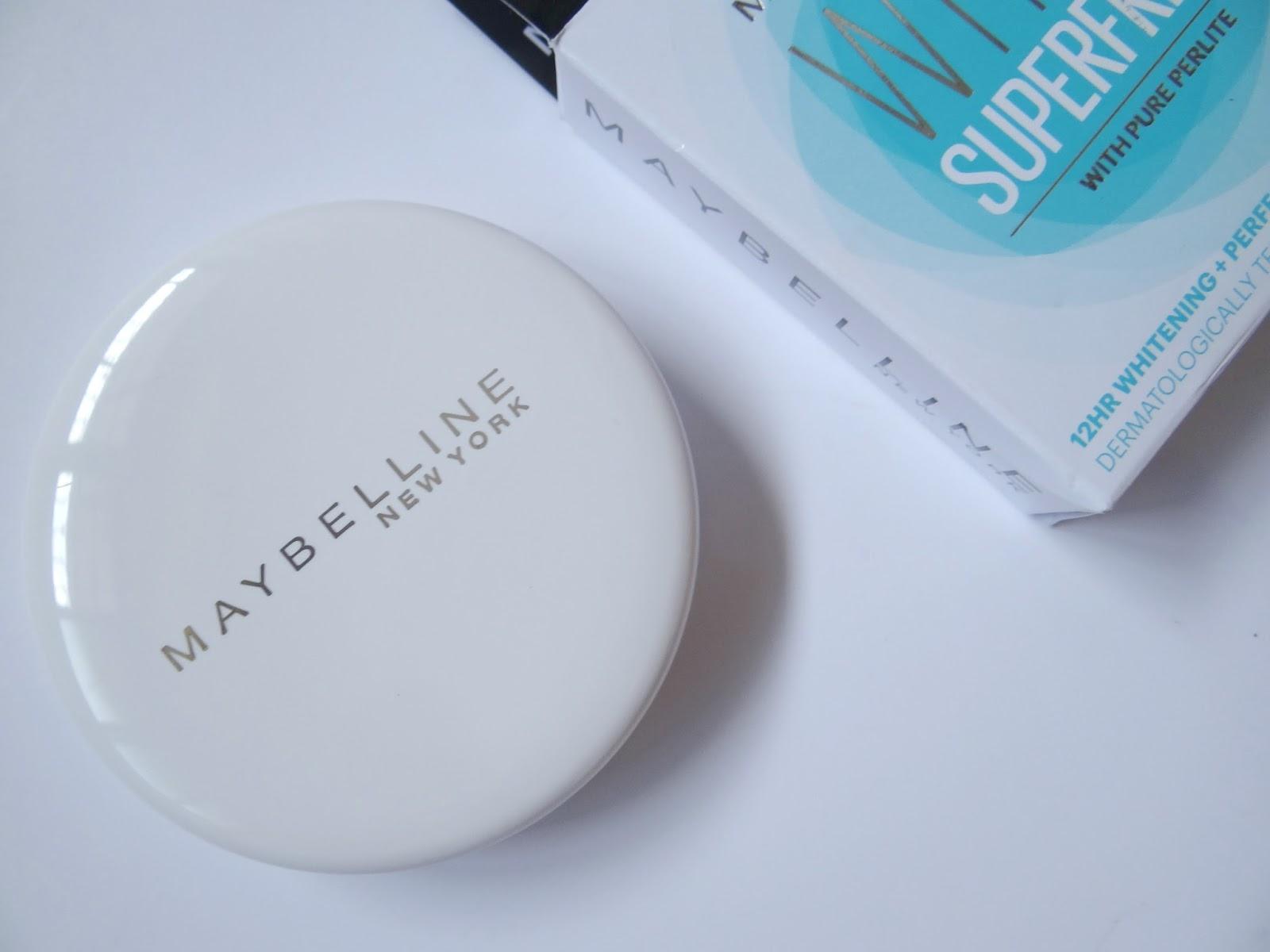 Maybelline White Superfresh UV Orignal Cake  Powder Glamour Glow